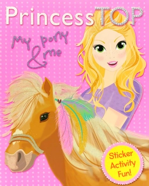 bộ princess top activity book 1: my pony & me - Ảnh 2