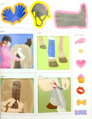 bộ princess top activity book 1: my pony & me - Ảnh 3