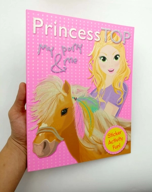 bộ princess top activity book 1: my pony & me - Ảnh 6