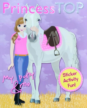 bộ princess top activity book 2: my pony & me - Ảnh 2