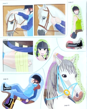 bộ princess top activity book 2: my pony & me - Ảnh 4