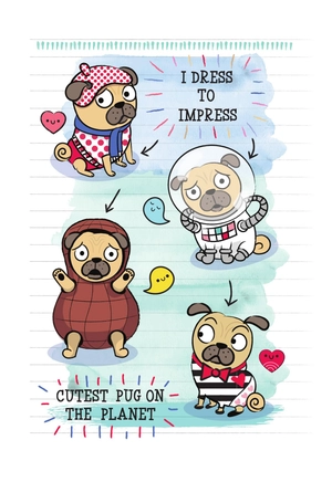 bộ pug's snow day: a branches book (diary of a pug #2), volume 2 - Ảnh 7