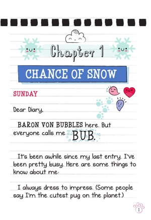 bộ pug's snow day: a branches book (diary of a pug #2), volume 2 - Ảnh 8