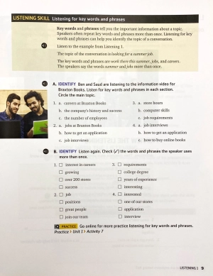 bộ q: skills for success: level 1: listening and speaking student book with iq online practice - 3rd edition - Ảnh 11