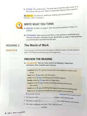 bộ q: skills for success: level 1: reading and writing student book with iq online practice - 3rd edition - Ảnh 8