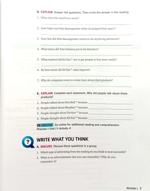 bộ q: skills for success: level 2: reading and writing student book with iq online practice - 3rd edition - Ảnh 8