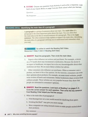 bộ q: skills for success: level 2: reading and writing student book with iq online practice - 3rd edition - Ảnh 9