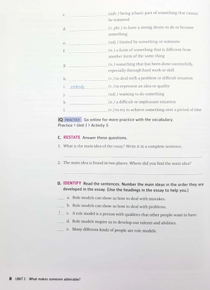 bộ q: skills for success: level 4: reading and writing student book with iq online practice - 3rd edition - Ảnh 8