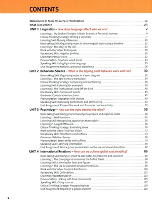 bộ q: skills for success: level 5: listening and speaking student book with iq online practice - 3rd edition - Ảnh 3