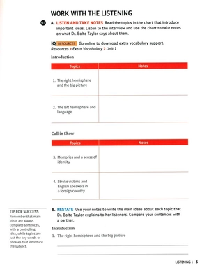 bộ q: skills for success: level 5: listening and speaking student book with iq online practice - 3rd edition - Ảnh 8