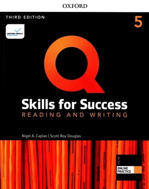 bộ q: skills for success: level 5: reading and writing student book with iq online practice - 3rd edition - Ảnh 2