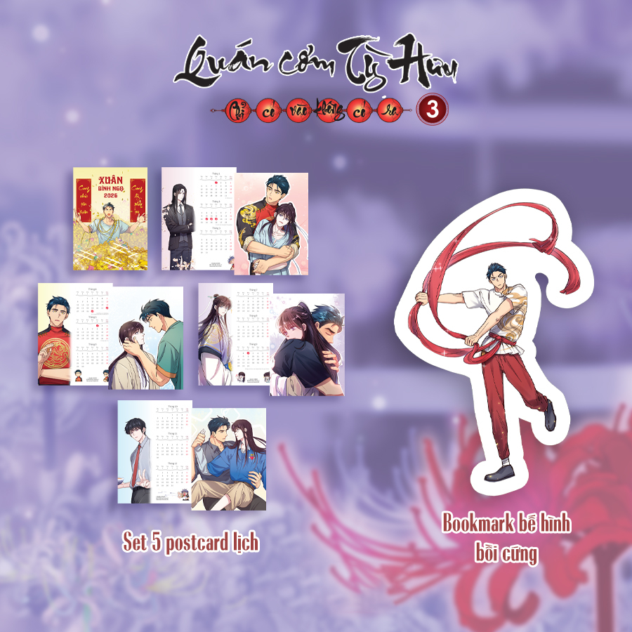 Bộ
						
										
										Quán Cơm Tỳ Hưu - Chỉ Có Vào Không Có Ra - Tập 3 - Tặng Kèm Bookmark Bế Hình Bồi Cứng + Set 5 Postcard Lịch - Ảnh 3