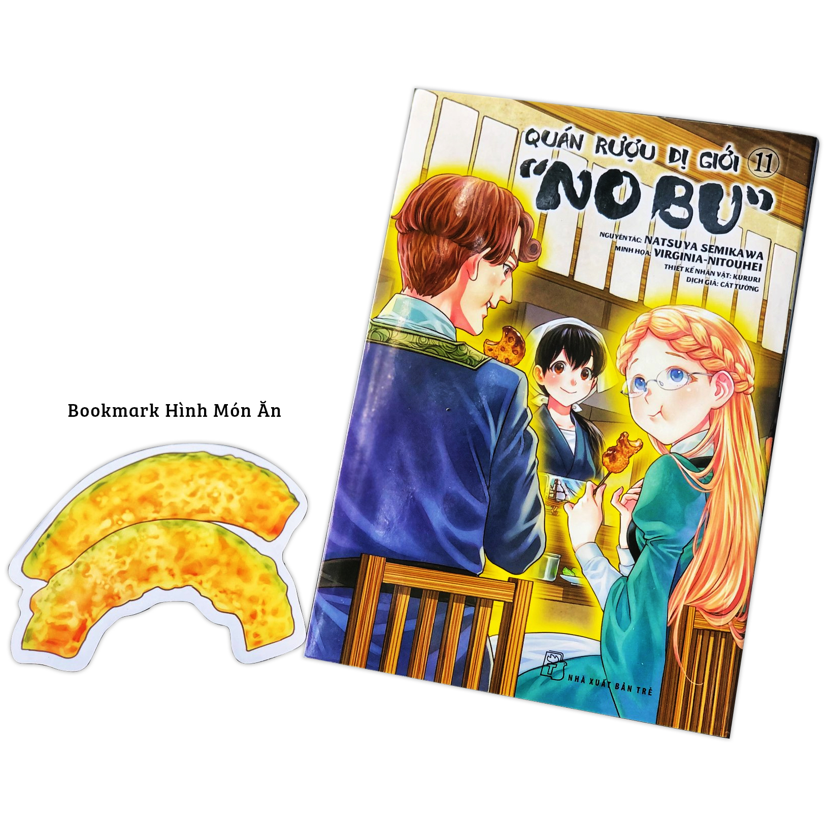 bộ quán rượu dị giới "nobu" - tập 11 - tặng kèm bookmark hình món ăn - Ảnh 3