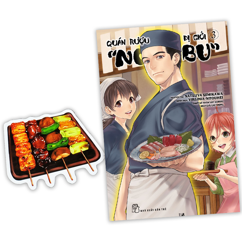 bộ quán rượu dị giới "nobu" - tập 3 - tặng kèm bookmark giấy hình món ăn - Ảnh 3
