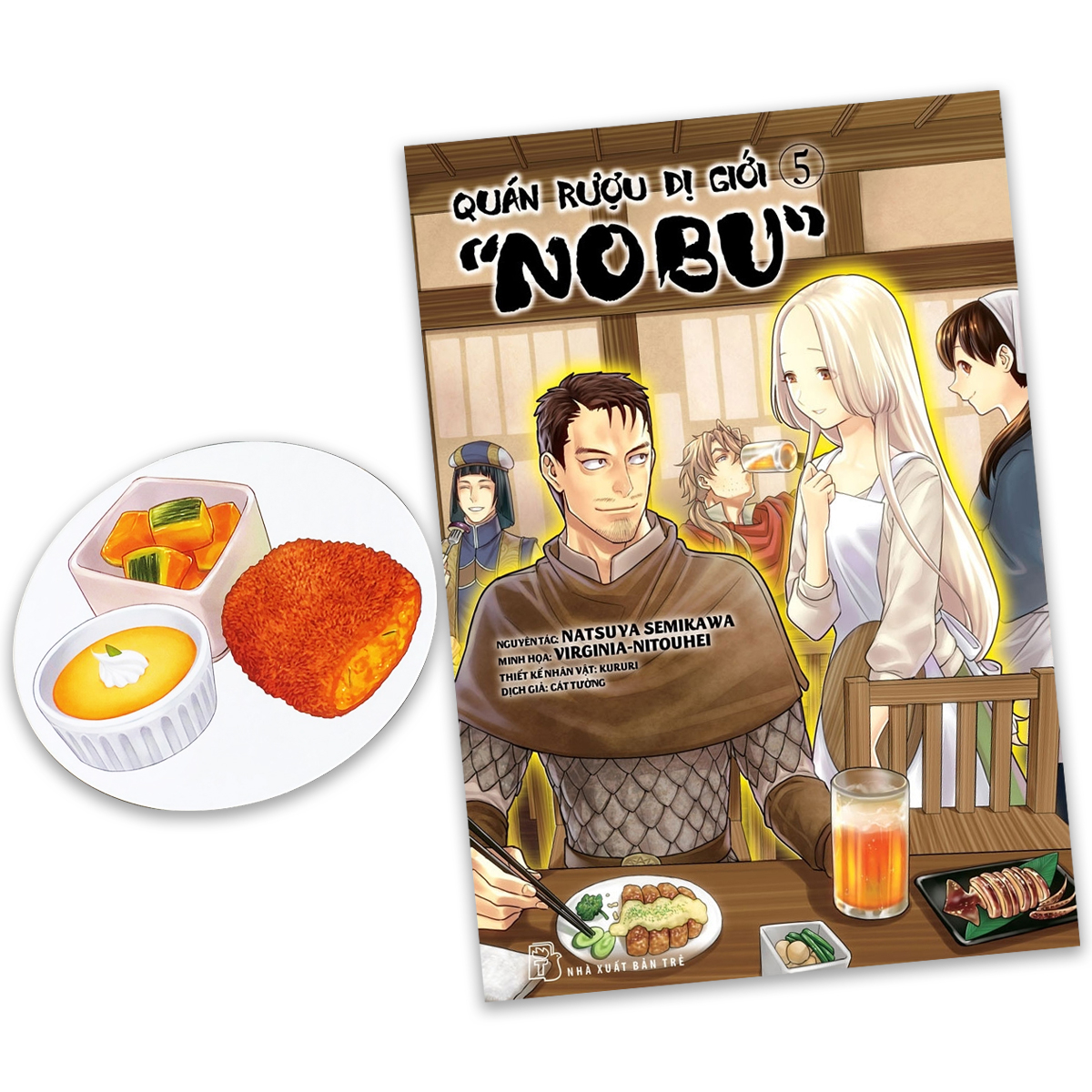 bộ quán rượu dị giới "nobu" - tập 4 - tặng kèm bookmark giấy hình món ăn - Ảnh 3