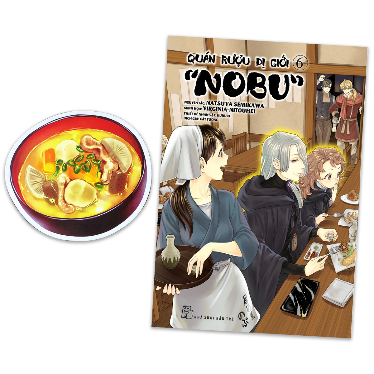 bộ quán rượu dị giới "nobu" - tập 6 - tặng kèm bookmark giấy hình món ăn - Ảnh 3