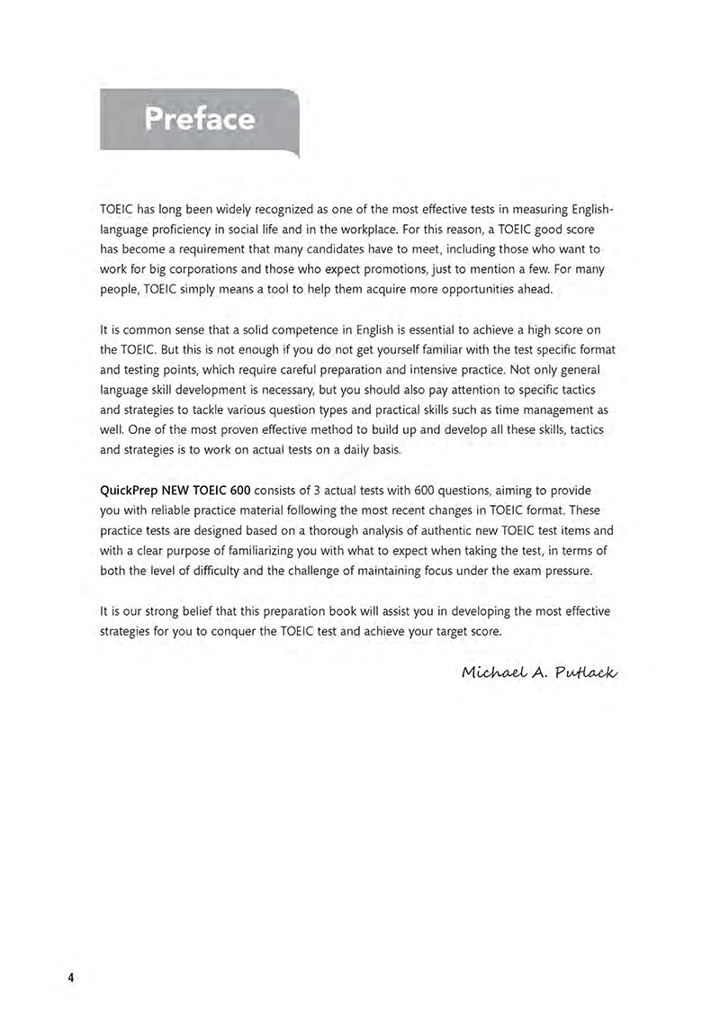 bộ quickprep new toeic 600 - volume 1 - Ảnh 3