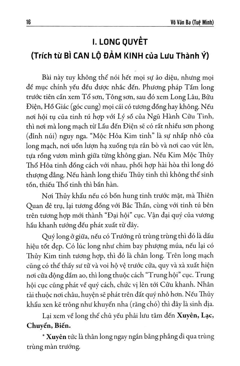 bộ quyết địa tinh thư - tầm long bộ 1 - Ảnh 8