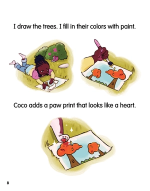 bộ rainbow days 1 - the gray day (an acorn book) - Ảnh 10