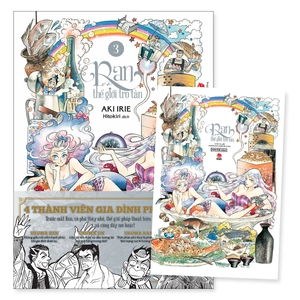 bộ ran và thế giới tro tàn - tập 3 - tặng kèm obi + postcard - Ảnh 2