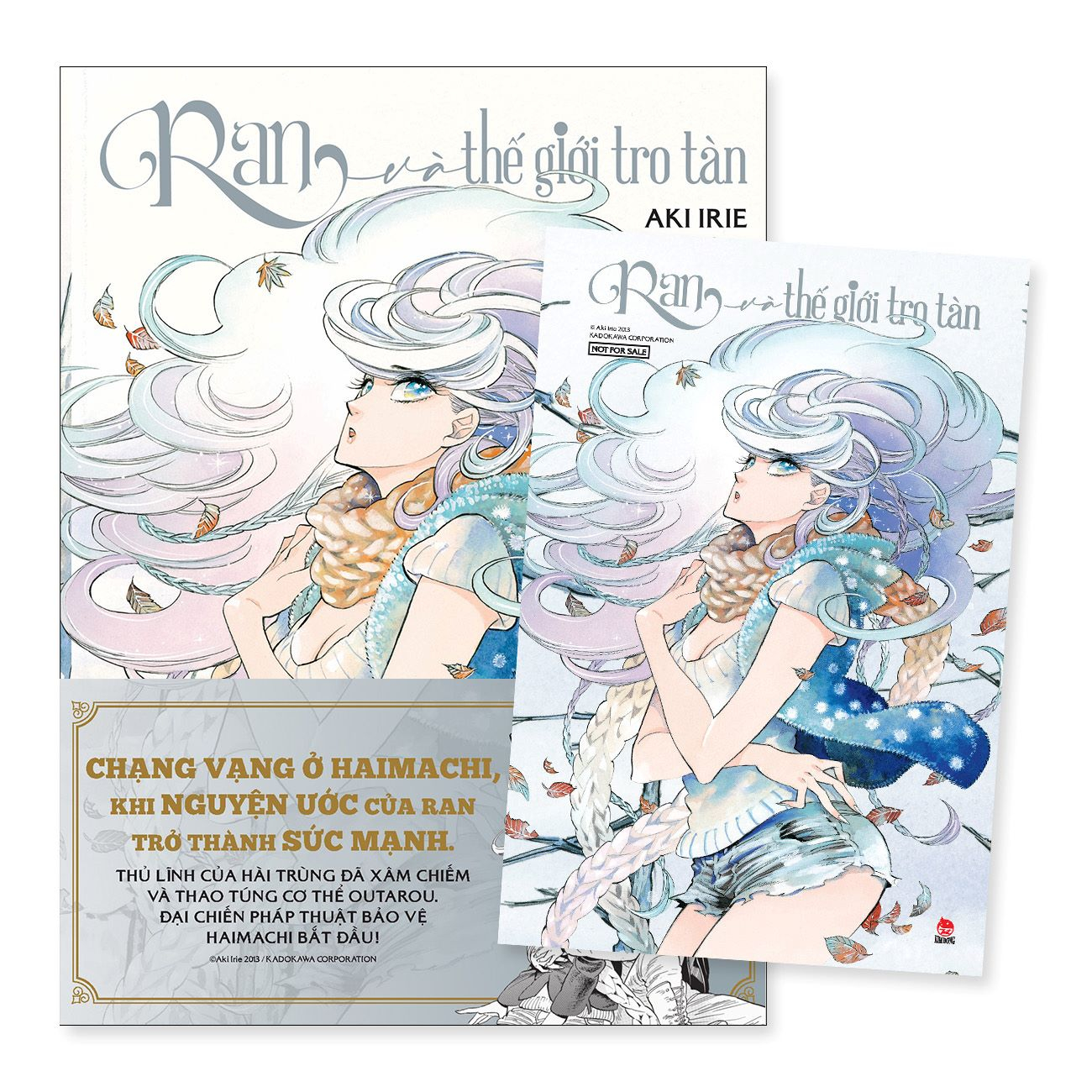 bộ ran và thế giới tro tàn - tập 5 - tặng kèm obi + postcard - Ảnh 2