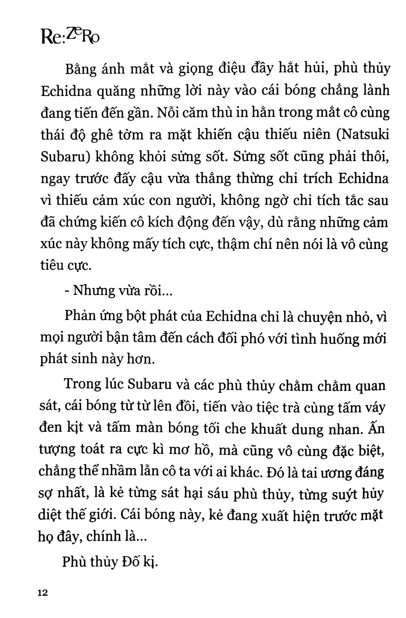 bộ re:zero - bắt đầu lại ở thế giới khác 13 - tặng kèm bookmark pvc in màu - Ảnh 6