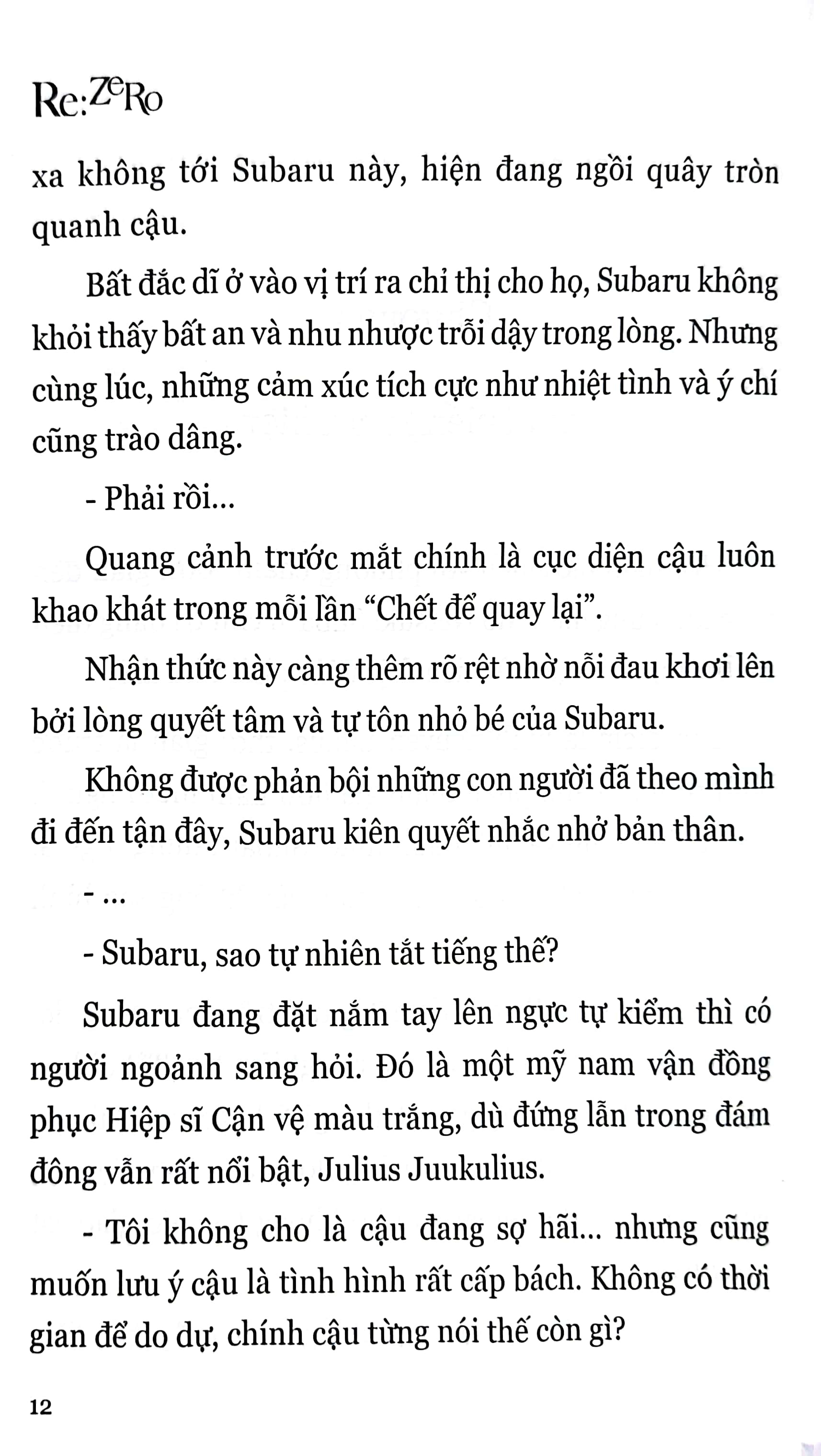 bộ re:zero - bắt đầu lại ở thế giới khác 8 - Ảnh 4