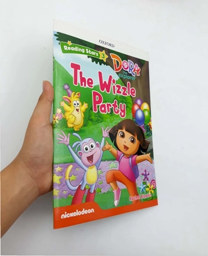 bộ reading stars: level 3: dora the explorer: the wizzle party - Ảnh 7