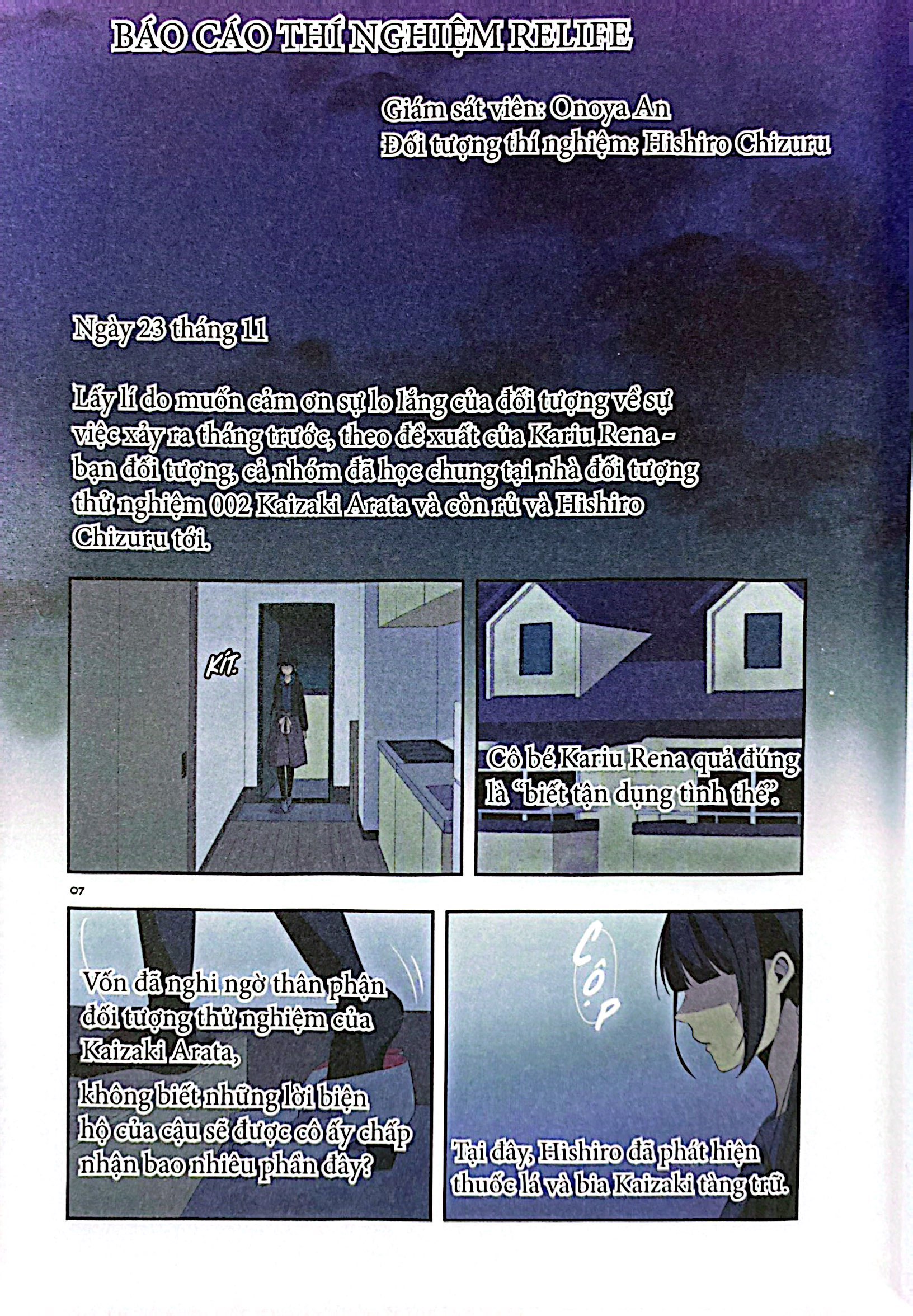 Bo
						
										
										ReLIFE - Tap 13 - Tang Kem Postcard - Ảnh 7