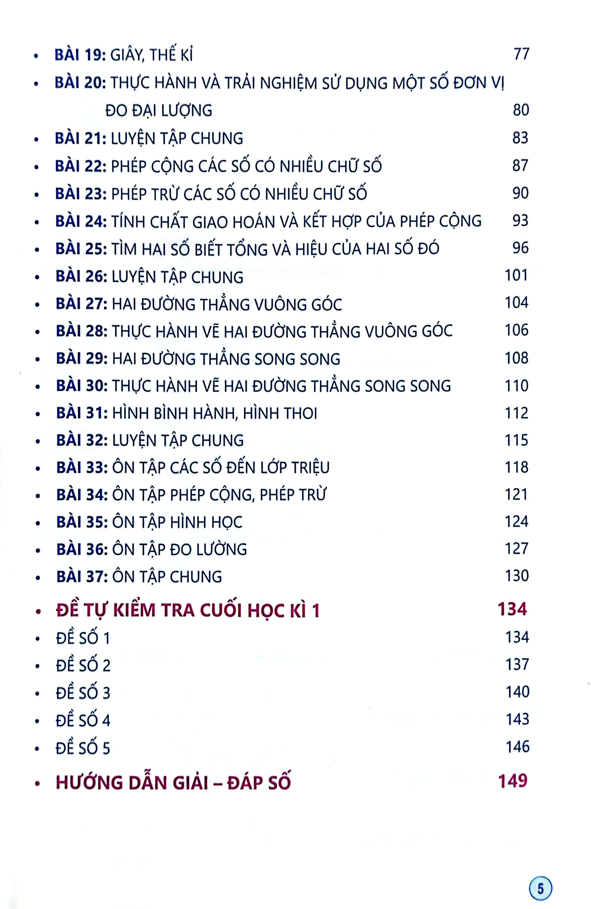 bộ rèn kĩ năng giải toán lớp 4 - tập 1 (theo chương trình giáo dục phổ thông mới) - Ảnh 4