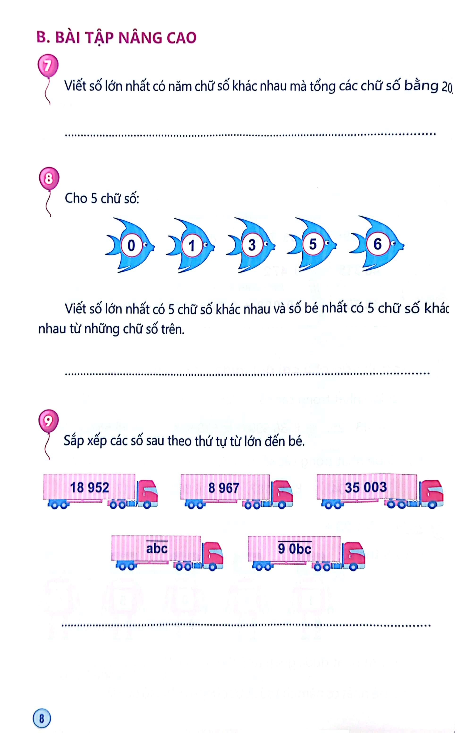 bộ rèn kĩ năng giải toán lớp 4 - tập 1 (theo chương trình giáo dục phổ thông mới) - Ảnh 7