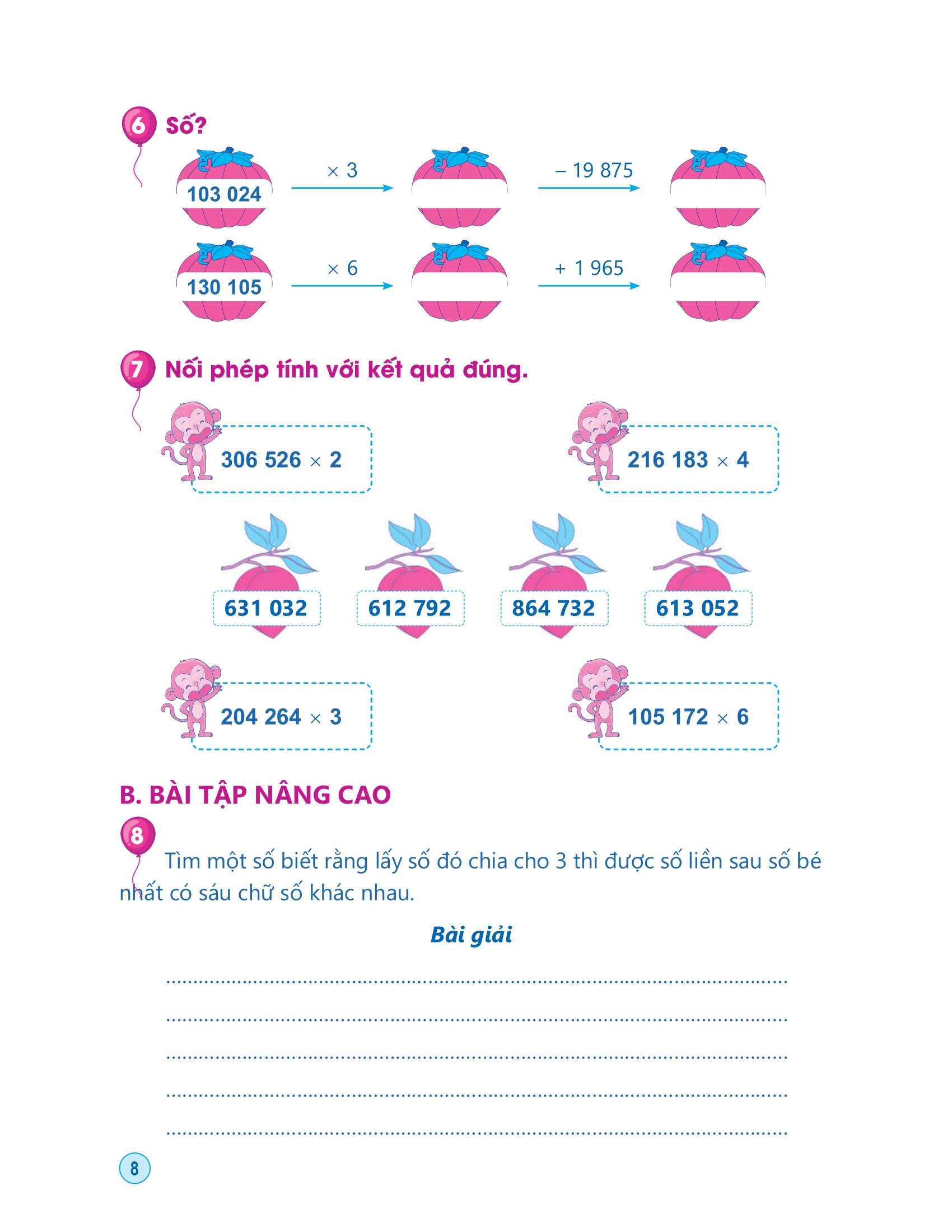 bộ rèn kĩ năng giải toán lớp 4 - tập 2 - Ảnh 8