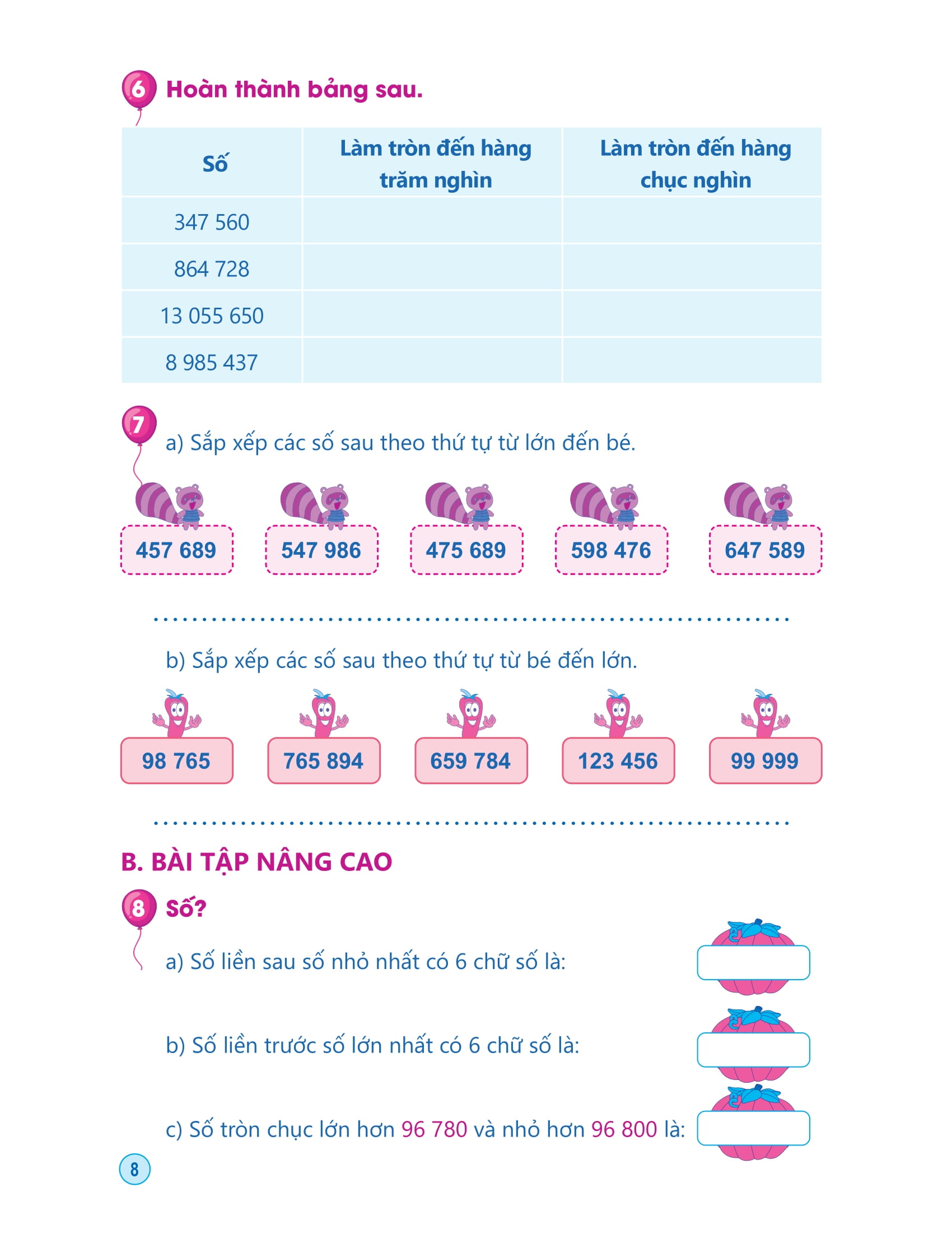 Bộ Rèn Kĩ Năng Giải Toán Lớp 5 - Tập Một (Theo Chương Trình Giáo Dục Phổ Thông Mới) - Ảnh 6