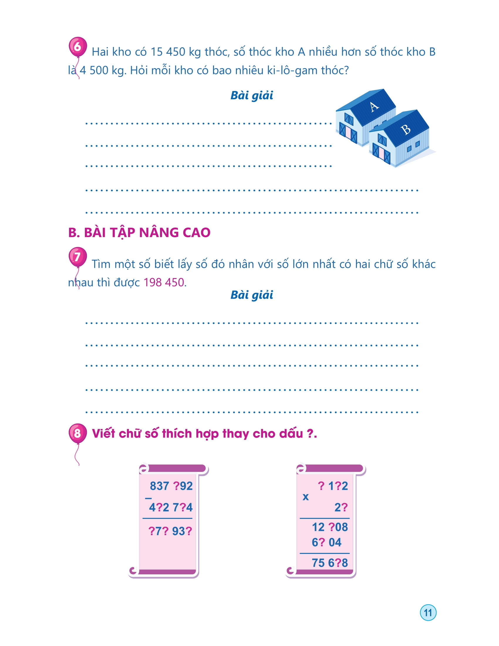 Bộ Rèn Kĩ Năng Giải Toán Lớp 5 - Tập Một (Theo Chương Trình Giáo Dục Phổ Thông Mới) - Ảnh 9