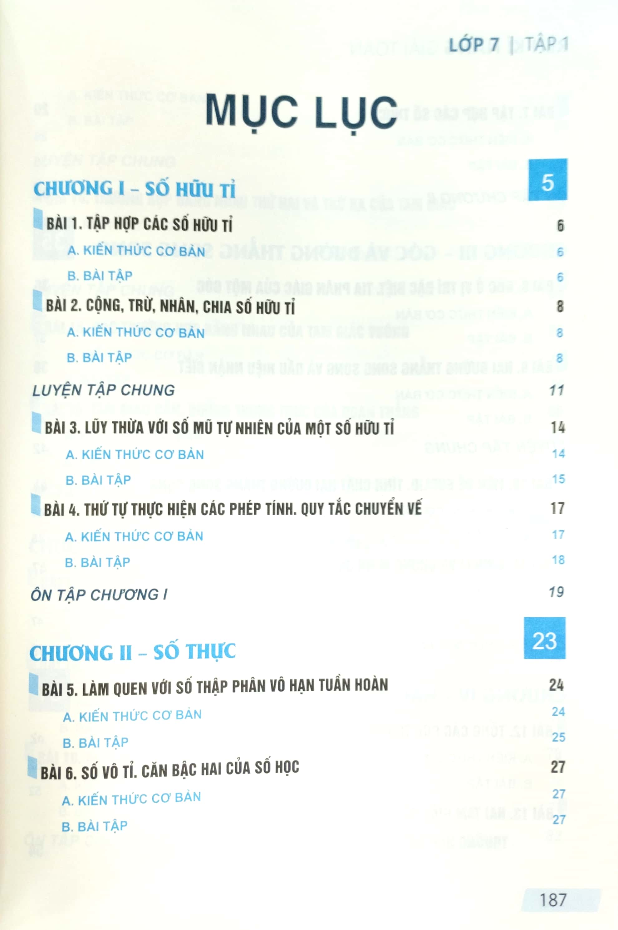 bộ rèn kĩ năng giải toán lớp 7 - tập 1 - Ảnh 3