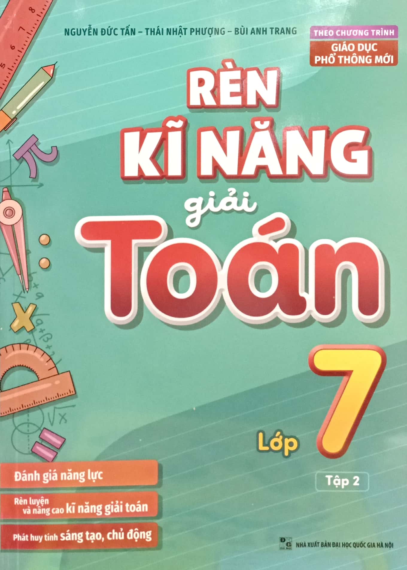 bộ rèn kĩ năng giải toán lớp 7 - tập 2 - Ảnh 2