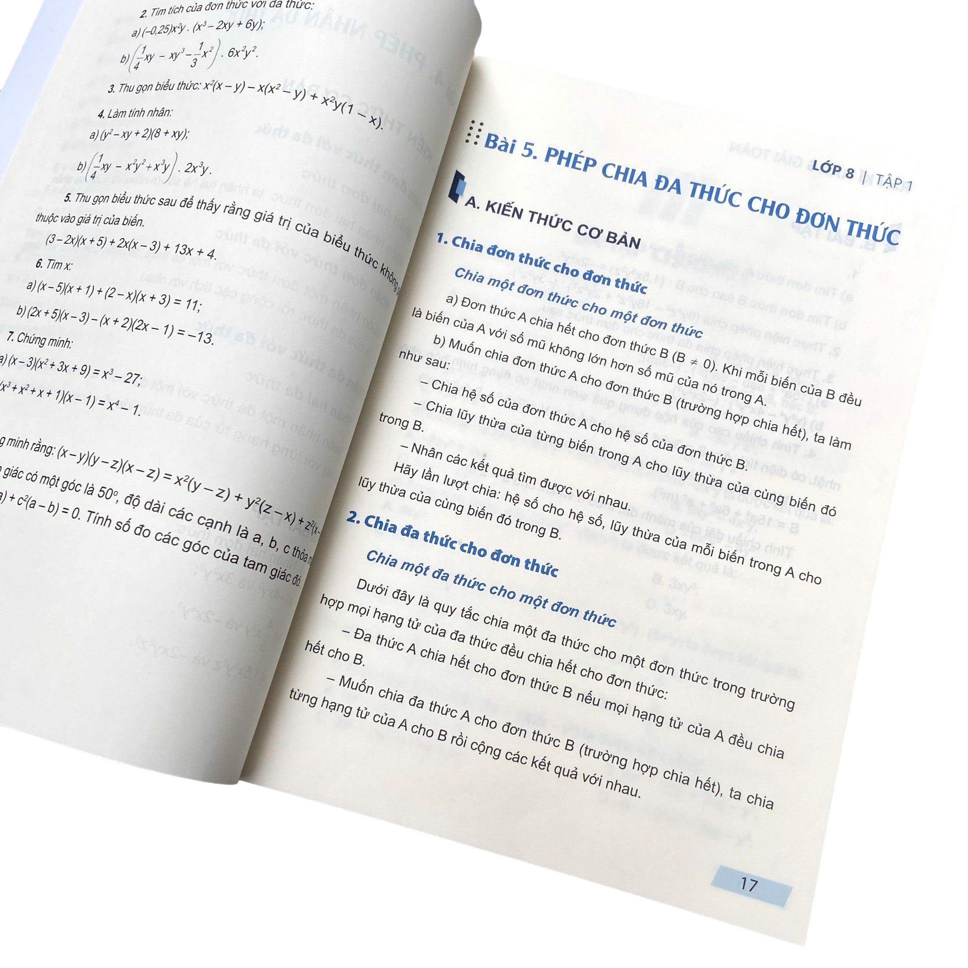 bộ rèn kĩ năng giải toán lớp 8 - tập 1 - Ảnh 4