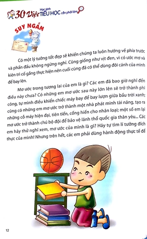 bộ rèn luyện kỹ năng sống dành cho học sinh - 30 việc học sinh tiểu học cần phải làm (tái bản) - Ảnh 8