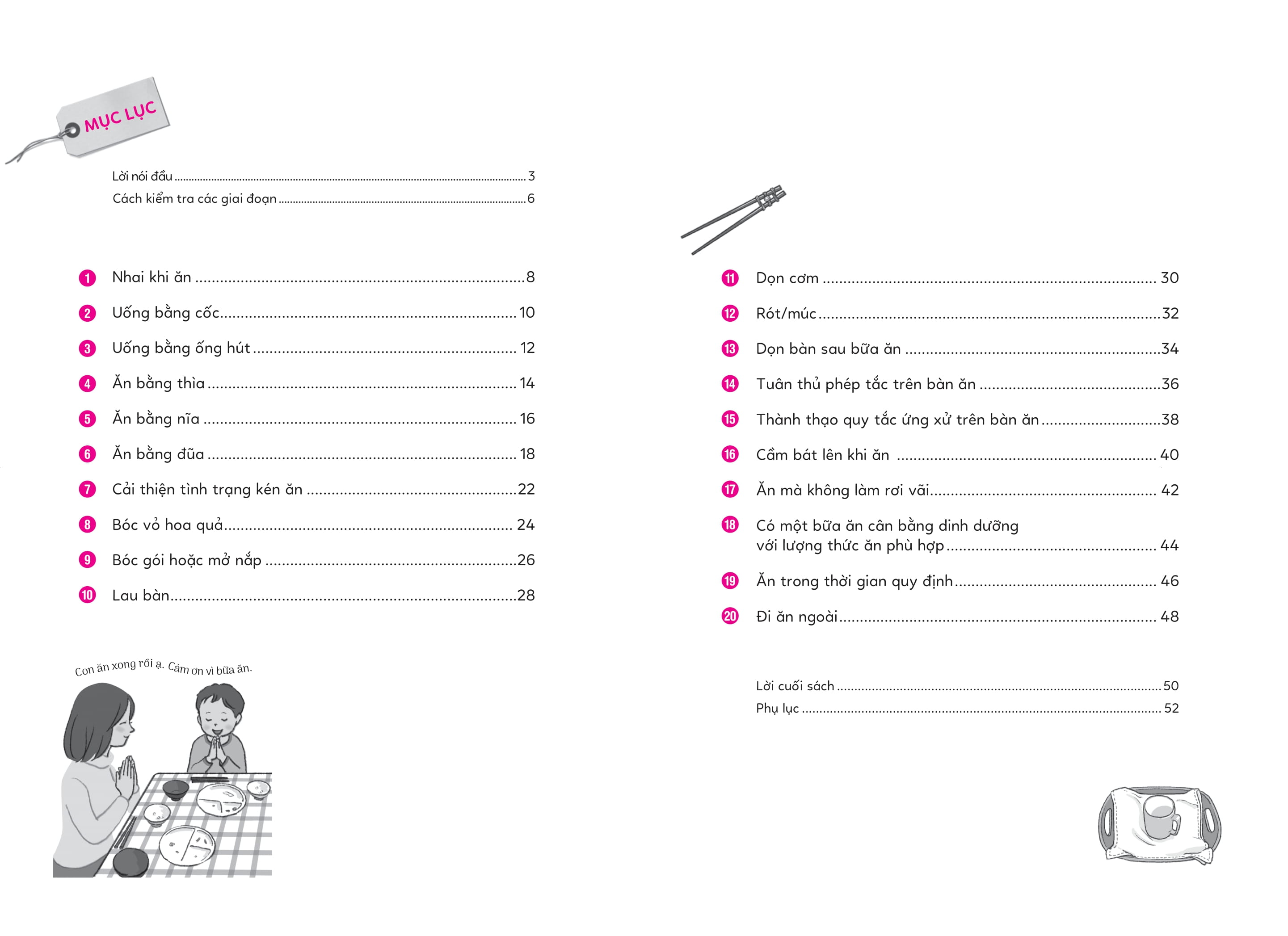 Bộ Rèn Nền Nếp, Cùng Con Khôn Lớn - Tập 1 - Kĩ Năng Ăn Uống - Ảnh 3