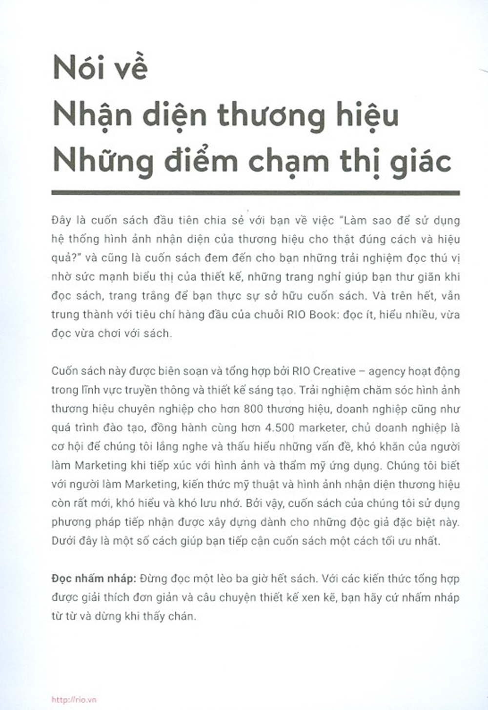 bộ rio book no.2 - nhận diện thương hiệu, những điểm chạm thị giác (tái bản 2021) - Ảnh 3