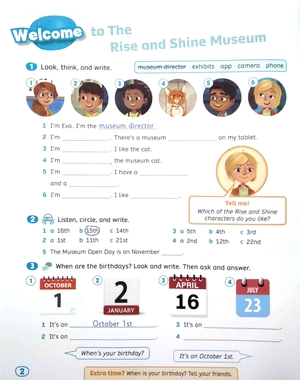 bộ rise and shine american level 4 workbook with ebook - Ảnh 4