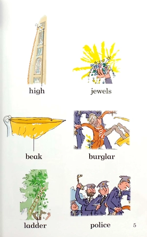 bộ roald dahl: the giraffe, the pelly and me - ladybird readers level 3 - Ảnh 4