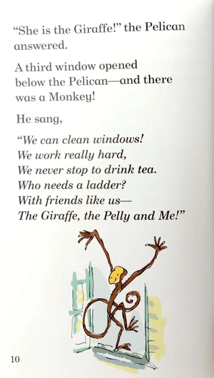 bộ roald dahl: the giraffe, the pelly and me - ladybird readers level 3 - Ảnh 9