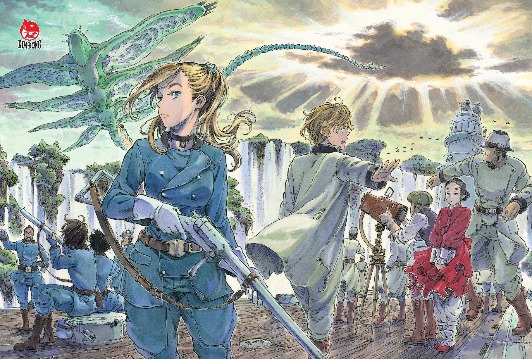 bộ rồng không trung - tập 4 - tặng kèm postcard - Ảnh 3