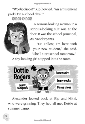 bộ rumble of the coaster ghost: a branches book (the notebook of doom #9) - Ảnh 8