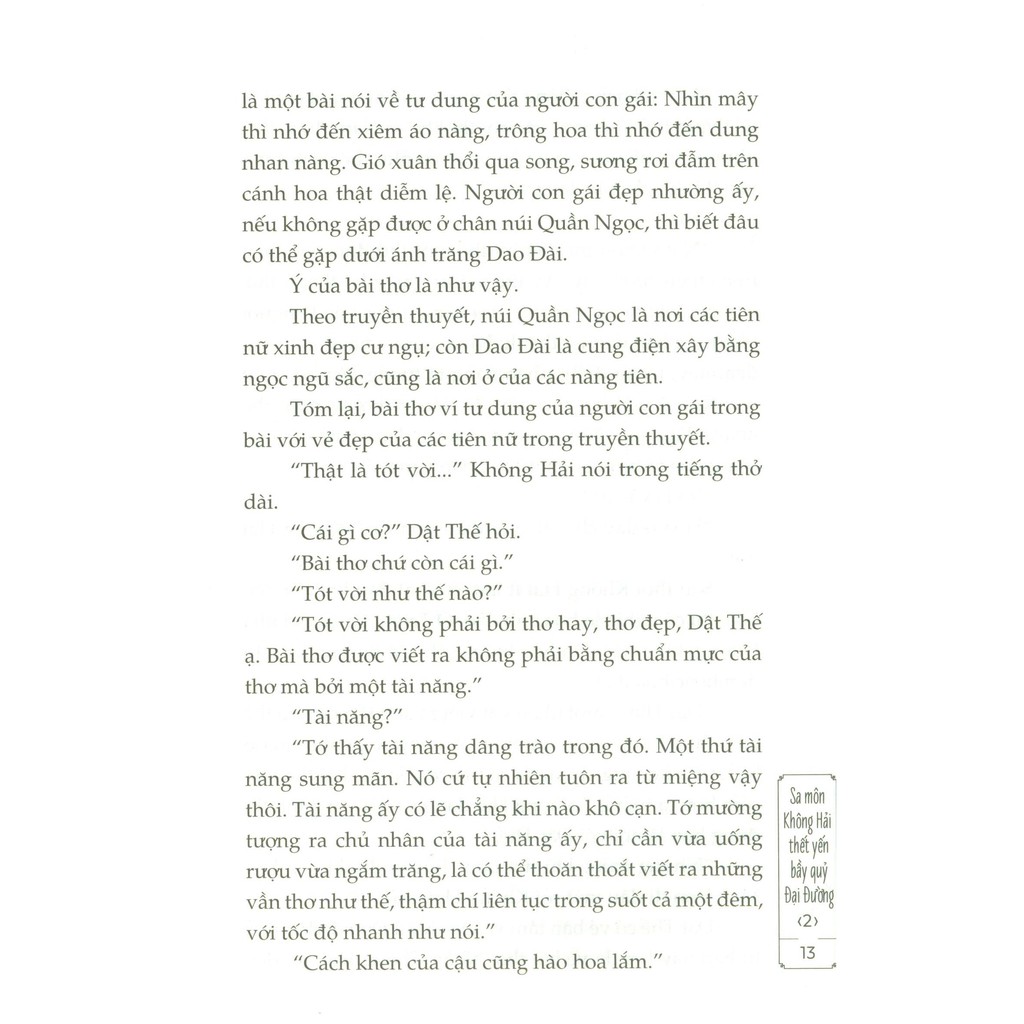 bộ sa môn không hải - thết yến bầy quỷ đại đường - tập 2 - Ảnh 9