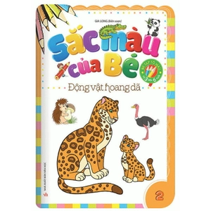 bộ sắc màu của bé - động vật hoang dã - Ảnh 2