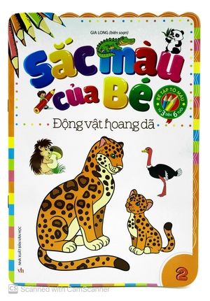 bộ sắc màu của bé - động vật hoang dã - Ảnh 3