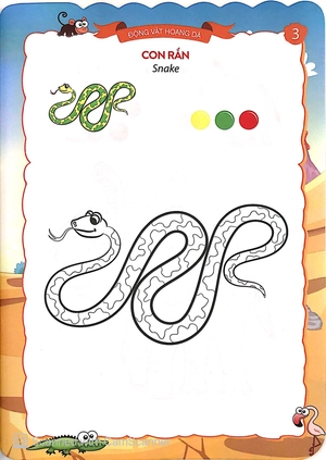 bộ sắc màu của bé - động vật hoang dã - Ảnh 6