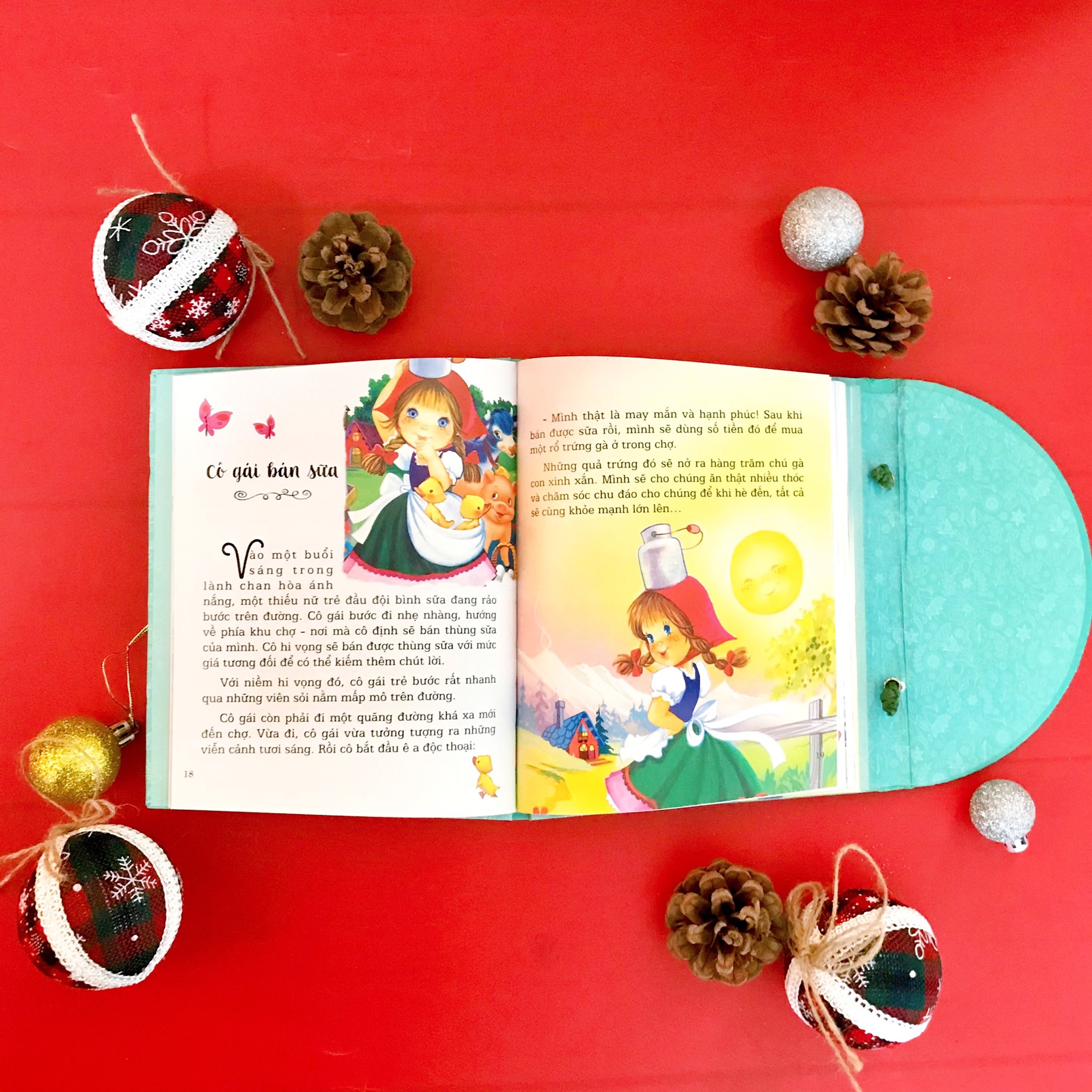 bộ sách 10 câu chuyện tuyệt vời để các bạn nhỏ mang theo bên mình: túi truyện phép màu (túi màu xanh) + túi truyện xinh đẹp (túi màu hồng) (bộ 2 cuốn) - Ảnh 3